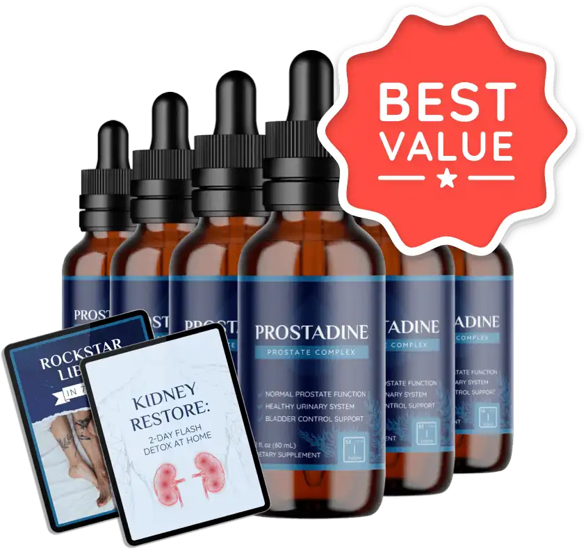 prostadine six bottles package
